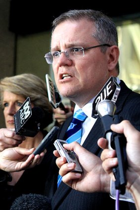 Opposition immigration spokesman Scott Morrison.