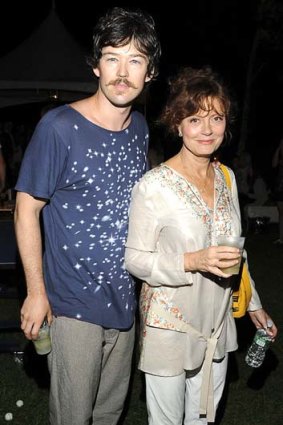 Susan Sarandon and boyfriend Jonathan Bricklin.