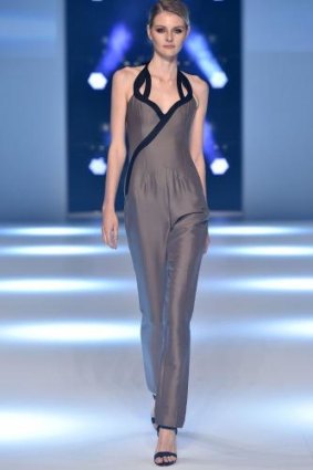 A jumpsuit from Bianca Spender.