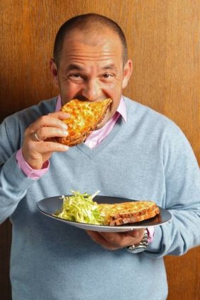 'It's a glorious sandwich' .. Guillaume Brahimi.