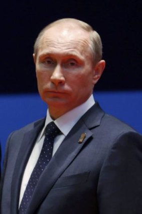 Australia's relationship with Russian President Vladimir Putin has been strained since MH17 was shot down.