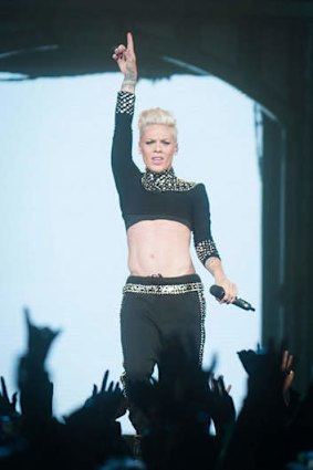 Pink begins her Melbourne stint on Sunday.