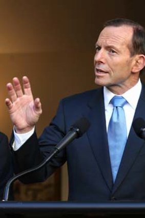 Prime Minister Tony Abbott.