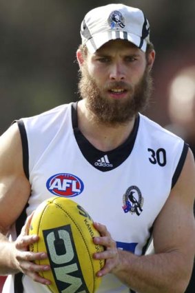 Brent Macaffer has played in defence in his three VFL games.