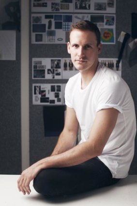 Dion Lee at his Chippendale studio. <i>Photo: James Brickwood</i>