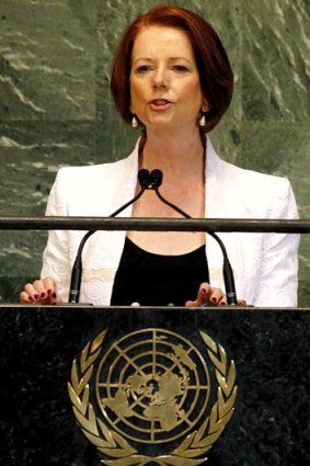 "I've certainly been left with an impression of warmth for Australia" ... Julia Gillard.
