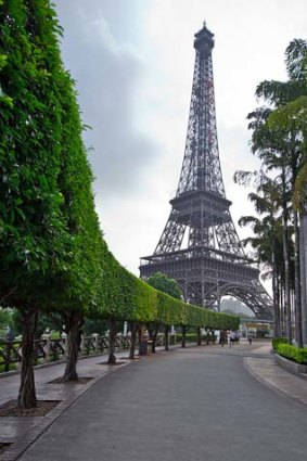 Copied ... another Eiffel Tower in Hangzhou China.