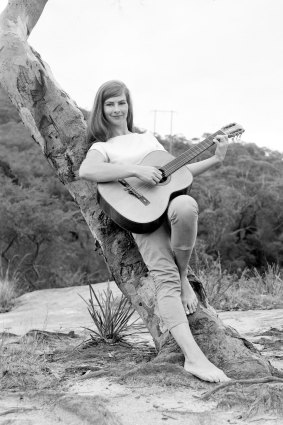 Marian Henderson at Oxford Falls in Sydney's north in 1962.
