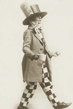 Patrick White as the Mad Hatter.
