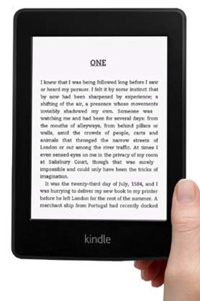 High-contrast ... the Kindle Paperwhite.