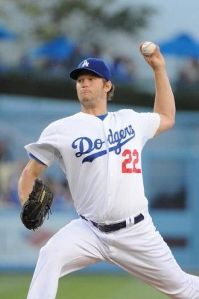 Money man: Dodgers pitcher Clayton Kershaw.