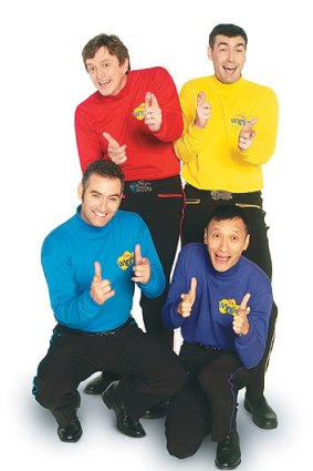 Glory days ... Greg Page in yellow Wiggle gear.