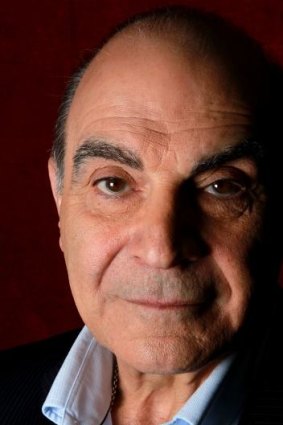 Strangely at home: David Suchet in Sydney for the Australian tour of The Last Confession.