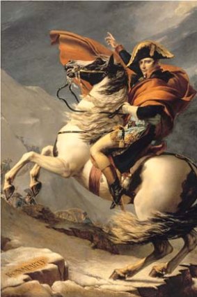 The offending image of Napoleon.