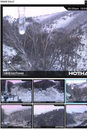 Snow cams at Mount Hotham, Victoria
