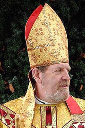Bishop of Ebbsfleet Andrew Burnham likes pointy hats but not women clergy.
