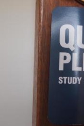 At home: OUA students study whenever and wherever they like.