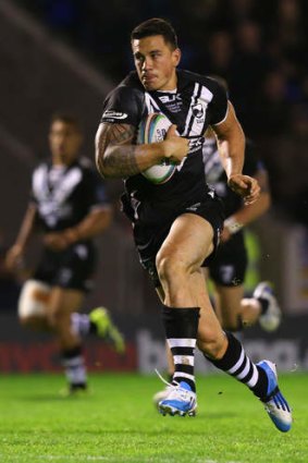 Sonny side up: Williams won the Kiwi players’ player against England.