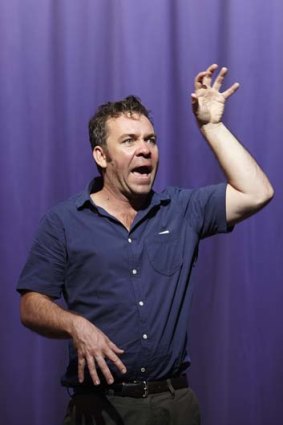 Brendan Cowell in Michael Gow's new play <i>Once in Royal David's City</i>.