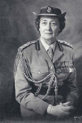 Determined &#8230; Ditta McCarthy served as an army nurse from 1941, eventually reaching the rank of brigadier.