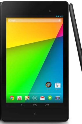 Popular: Google's Nexus 7 Android tablet.