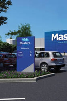 Artist's impression of Masters, the new hardware chain from Woolworths.