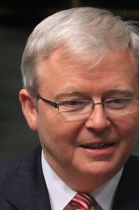 Former PM and foreign minister Kevin Rudd.
