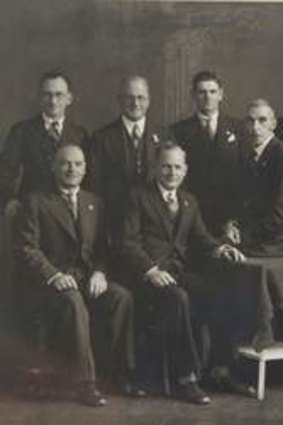 The founding members of the sub-branch.