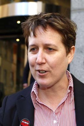 Sally McManus ... Canberra staff aren't willing to take the risk of accepting a pay out.
