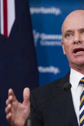 'We didn't like to do it... there won't be any further changes' said Queensland Premier Campbell Newman.