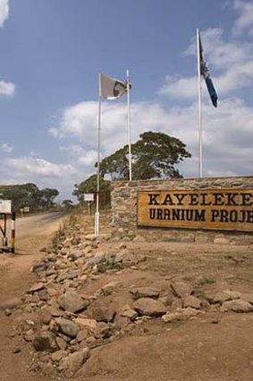 There was a $US133 million write-down on the value of Kayelekera mine.
