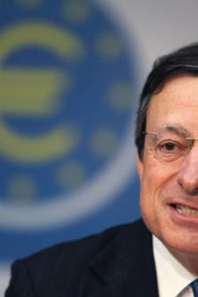 European Central Bank president Mario Draghi is not mincing his words.