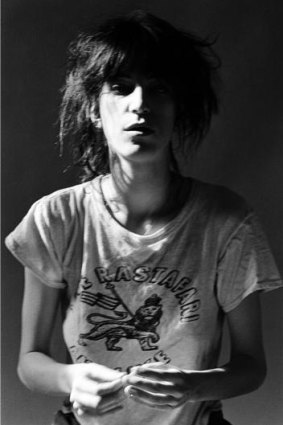 Patti Smith, pictured in 1975, has chosen the singles on this new compilation.