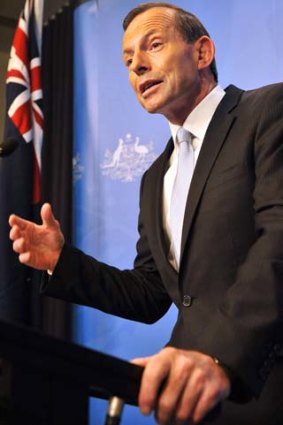 Looking to make cuts: Tony Abbott has pledged to rein in spending.