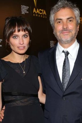 Director Alfonso Cuaron and author Sheherazade Goldsmith.