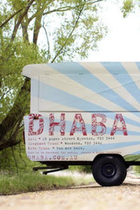 Dhaba food van, sometimes seen in Castlemaine and Woodend.