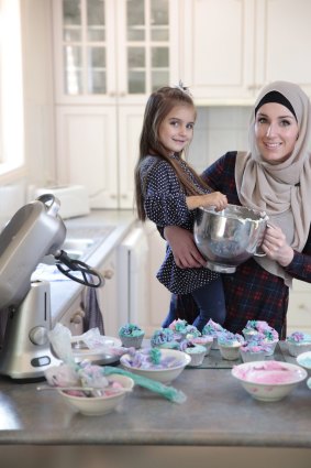 Camille Young, with daughter Evangelique, is the founder and dessert designer behind Pip & Lou.