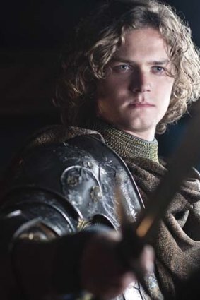 Fantasy royalty: Finn Jones who plays Ser Loras Tyrell in <i>Game of Thrones</i>.