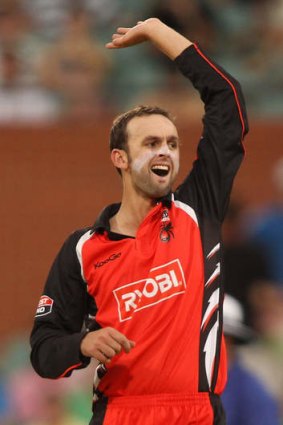 Nathan Lyon has taken eight wickets in nine one-day matches for the Redbacks.