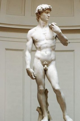 Artistic precedent: Michelangelo's David.