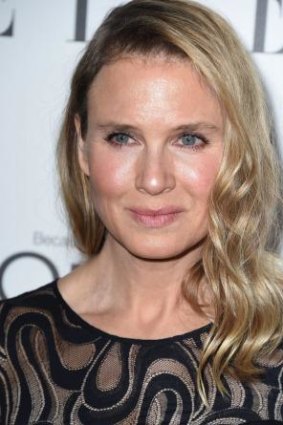 At peace: Renee Zellweger at the Elle Women in Hollywood Awards.