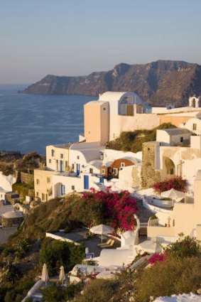 Mediterranean flavour: Santorini is the final destination in Maeve O'Meara's Greek gastronomy tour.