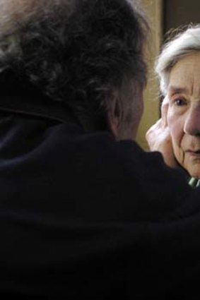 Beautiful and terrible &#8230; Jean-Louis Trintignant and Emmanuelle Riva play retired music teachers grappling with physical decline in Michael Haneke's acclaimed drama.