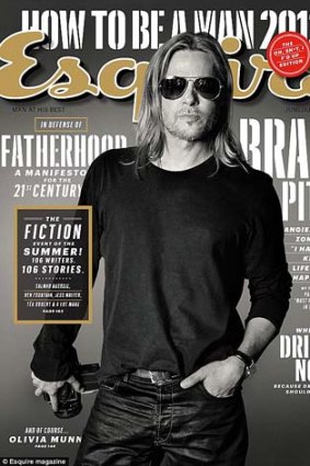 Esquire: Pitt on the June 2013 cover.