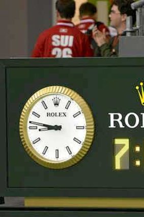 The official time clock in Geneva.
