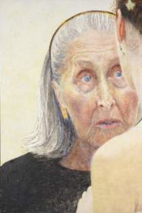 Intensity: <em>Jenny Sages' Irina Baronova (handing on the baton)</em>, a portrait of the elderly ballerina.