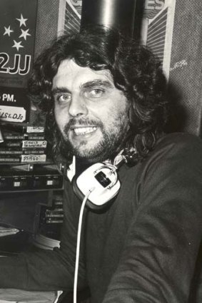 Unofficial mentor ... ABC program maker Tony Barrell at the console in 1979.