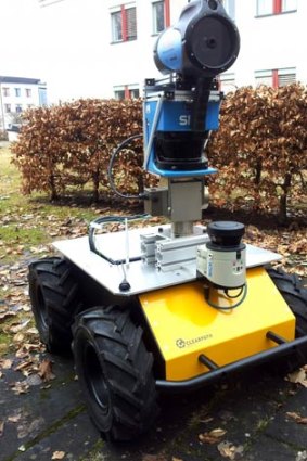 This Swedish 'gasbot' uses lasers to detect methane leaking from landfills.