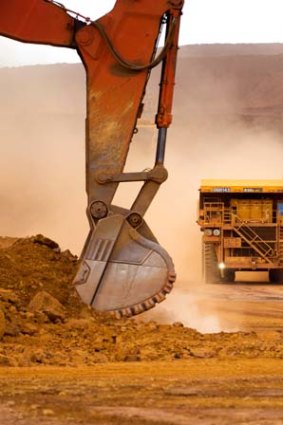 Work drying up ... weaker mining conditions have prompted the ANZ to forecast more interest rate cuts for 2013.