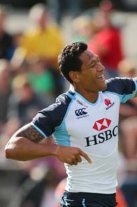 Folau ... chose Sydney University, the wealthiest of the premier rugby clubs.